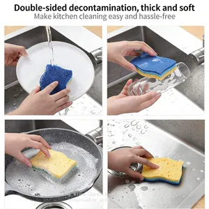 Scratch-Resistant Cellulose Sponge Perfect for Non-Stick Cookware thumbnail-4