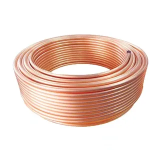 High Conductivity Copper Pipe Manufactured From C11000 Material for Electrical Systems thumbnail-1