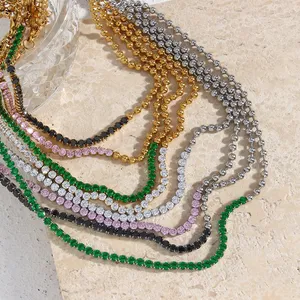 Hypoallergenic Stainless Steel Necklace Nickel-Free 304 Grade Wholesale for E-commerce thumbnail-2