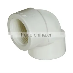 U-PVC Fitting Female Threaded Elbow With Screw Thread thumbnail-1