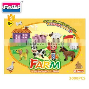 Newest Creative Toys Farm Iron Beads 5MM Fuse Perler Beads Diy thumbnail-2
