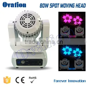 LED Moving Head Spot 60W dj Light thumbnail-2