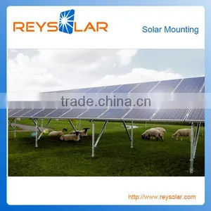 Galvanized Picture Frames Solar Mounting System Ground Screw pv Mounting Structure thumbnail-1