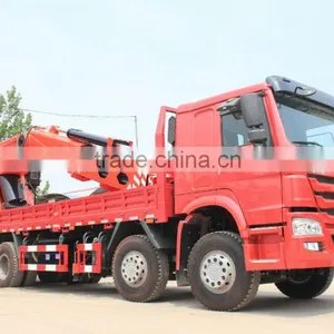 2015 New Products SINOTRUK 70 Tons Euro 3 300hp Truck Mounted Crane Price for Sale Made in China thumbnail-1