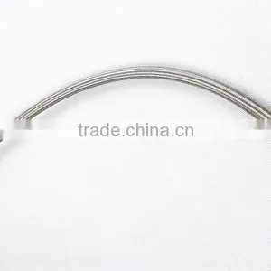 1/4" Stainless Braided PTFE Hose 304 JIC thumbnail-3