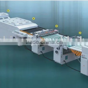 QSGC-1000-1200 Automatic UV Glazing Machine thumbnail-1