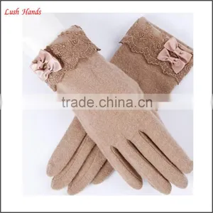 Gril Sex Cheap Wool Smart Phone Gloves thumbnail-4
