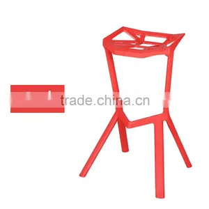 Good Quality Modern PP Plastic Chair Bar Dining Wholesale Coffee Chair Designs thumbnail-4