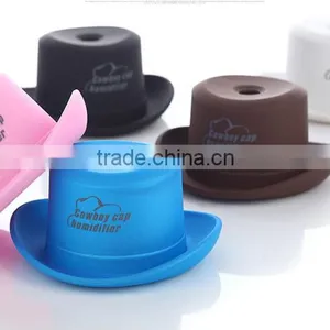 Portable USB Cowboy Hat Mini Humidifier Outlet Aromatherapy Spray Machine Household Water Bottle Cap Humidifier thumbnail-1