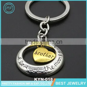 Vintage Bulk Cross Shape Key Chain Lanyard Leather Wholesale Key Ring thumbnail-4