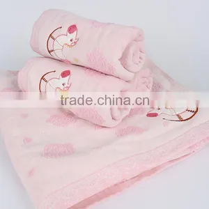 Manufacturer Wholesale Cotton Reactive Cheap Customized Face Jacquard Logo Towel thumbnail-4