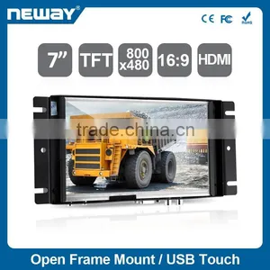 7 Inch 4 Wires Open Frame Lcd Monitor thumbnail-2