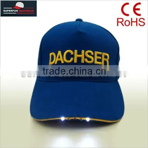 Customized High Quality LED Snapback Caps thumbnail-4