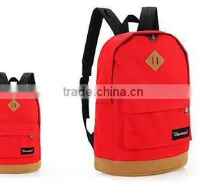 Fashion Canvas Backpack for Students Leisure Shoulder Bag With 1pc/opp Bag thumbnail-4