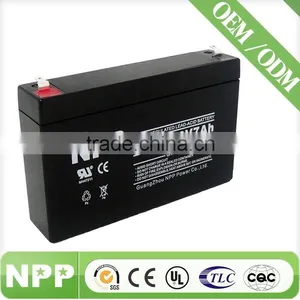 NPP 6v7ah AGM Storage Battery for LED Light thumbnail-1