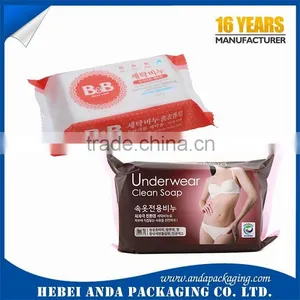 Plastic Bag Packing Wet Wipe PET/PE Plastic Material With Sticker/ Baby Wipes Packaging thumbnail-4