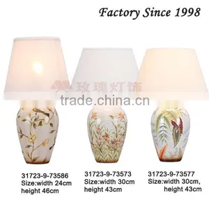 Bedside Lamps in Ceramic and Polyresin Base thumbnail-3