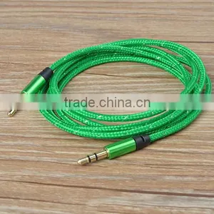 High End Gold Plated Aux Cable 3.5mm Male to Male Audio Cable Extension Cable thumbnail-3