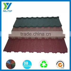 Waterproof Wholesale All Kinds of Stone Coated Roofing Tiles thumbnail-1