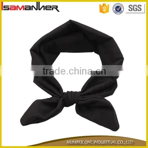 Toddler Girls Sweet New Arrive Plain Softtextile Design Baby Headband 2016 thumbnail-6