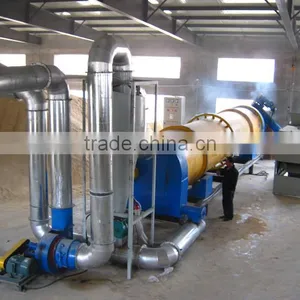 Wood Sawdust Rotary Dryer for Sale //Henan Hongji Export to EU thumbnail-2