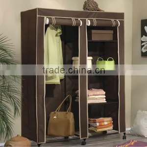 Folding Wardrobe/cabinet/portable Wardrobe/Non-woven Fabric Wardrobe/closet thumbnail-1