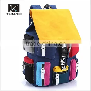 Fashion Design Canvas Sports Backpack/teenagers Fashion Sports Backpack Bag thumbnail-4