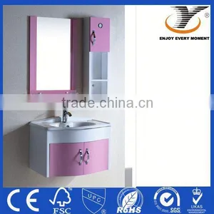 Modern Style Pink Fancy Bathroom Furniture thumbnail-1