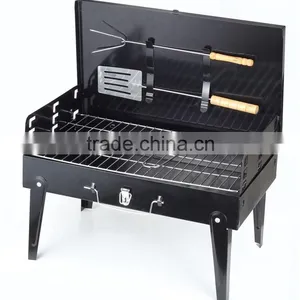 Fashion Portable Folding Charcoal Rotisserie Bbq Grill thumbnail-1