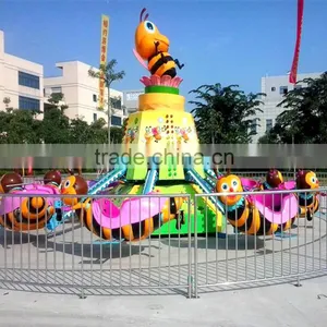 New Luxury Flying!! Self-controlled Mini Amusement Rotary Bee Rides thumbnail-1