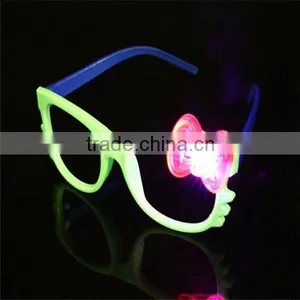 New Plastic Led Glasses With Flashing Light New Model Eyewear Frame Glasses thumbnail-1