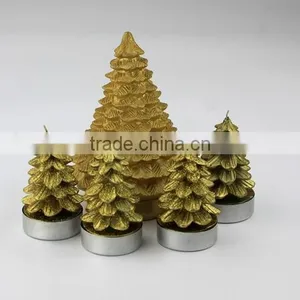 New Christmas Decoration Candle / Snow Flake Shaped Engraved Candle thumbnail-2