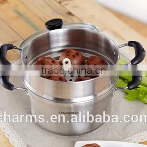 Kitchenware Product 304 Stainless Steel Food Steamer Pot thumbnail-2
