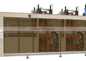 3 Stations Pressure & Vacuum Forming Machine(all Servo) thumbnail-1