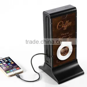 New Desigh Cafe Shop Office Home Mobile Phone Charger thumbnail-3