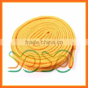 New High Quality Custom Silk Shoelaces Flat Shoe Laces Wholesale PayPal Accepted thumbnail-1
