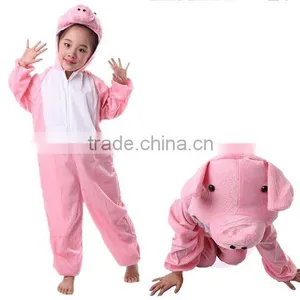 Children Winter Animal Costume Carton Jumpsuit/Kids Cosplay Onesie/Baby Rabbit Romper thumbnail-3