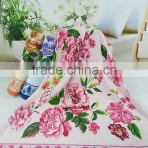 100% Cotton Velour Printed Bed Sheets thumbnail-2