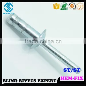 HIGH QUALITY HOT SELLING FACTORY HIGH SHEAR STRENGTH HEM-LOCK BLIND RIVETS FOR TRUCK thumbnail-5