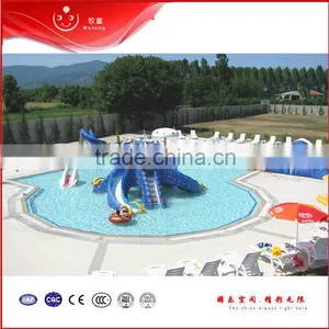 Fiberglass Octopus Kids Slide for Summer Water Kids Play thumbnail-2