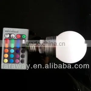 3w Colorful Led Bulb With Remote thumbnail-3