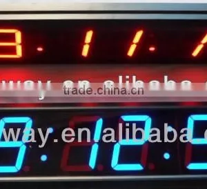 Infared Remote High Quality 5" Led Digital Clock thumbnail-1