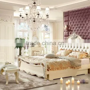 Bedroom Design European Style Bedroom Set Salon Chairs and Furniture thumbnail-4