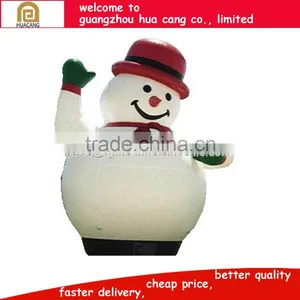 Small Snow Globe Inflatable Christmas Bumble Snowman thumbnail-1