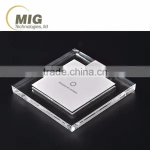2016 NEW Square Transparent Wireless Charger DC5V for Sony Xperia z4 Charger for Sony z4 thumbnail-2