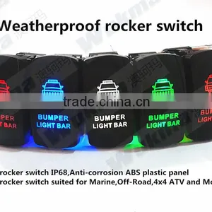 Sealed Rocker Switch of Bumper Light Bar Suited for Marine, Off -Road, 4x4 ATV and Motorcycle thumbnail-1