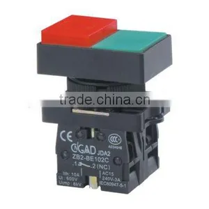 GB2-EL8425 CNGAD Red and Green Double Buttons Switch thumbnail-1