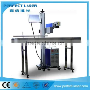 30W 3D Curve Surface Dynamic Focusing Fiber Laser Marking Machine Direct Sale for Dynamic z Axis Option thumbnail-1