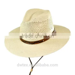 Wholesale Stylish 100%Paper Straw Promotional Cowboy Hat thumbnail-1
