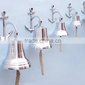 Nautical Hanging Anchor Bell - Nautical Decorative Ship Bells - NBB 0018 thumbnail-5